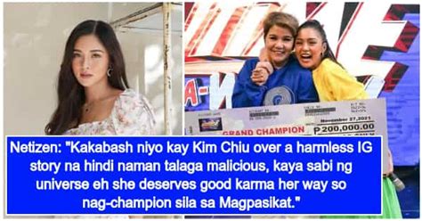 Kim Chiu shows appreciation to netizen who said she deserves .